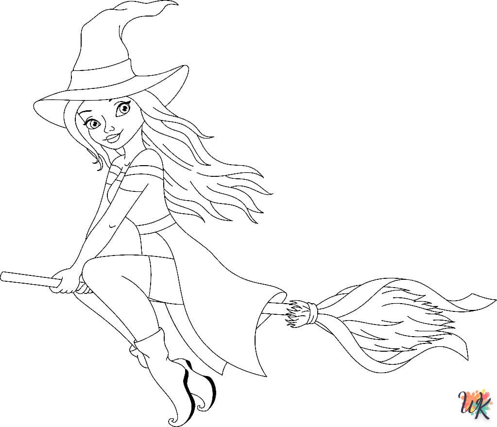 Strega 86 Disegni da Colorare Strega 84